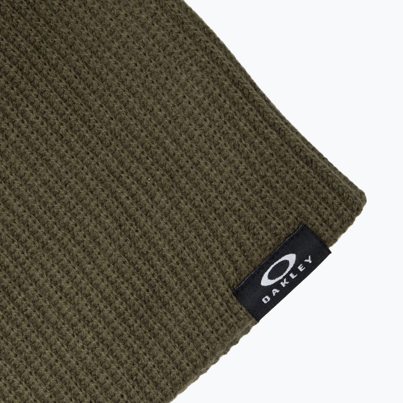 Zimní čepice Oakley Back Bone Beanie deep olive 3