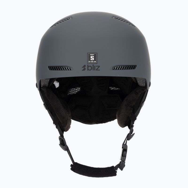 Lyžařská helma Bliz S003 matte grey 2