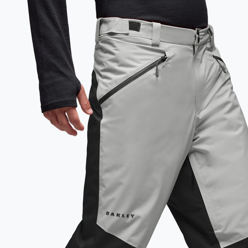 Pánské lyžařské kalhoty Oakley Canopy Pro Insulated Pitch Black/Cement 4