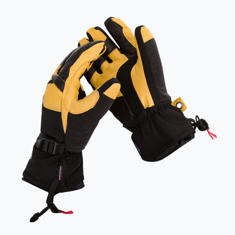 Pánské snowboardové rukavice Level Ranger Leather žluté 2091 2