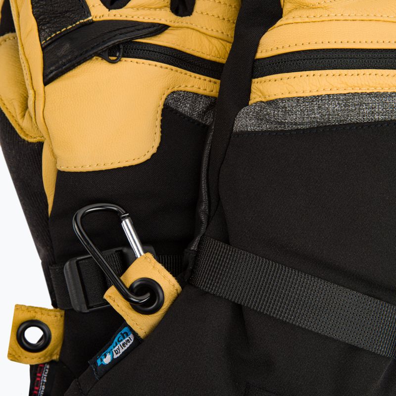 Pánské snowboardové rukavice Level Ranger Leather žluté 2091 5
