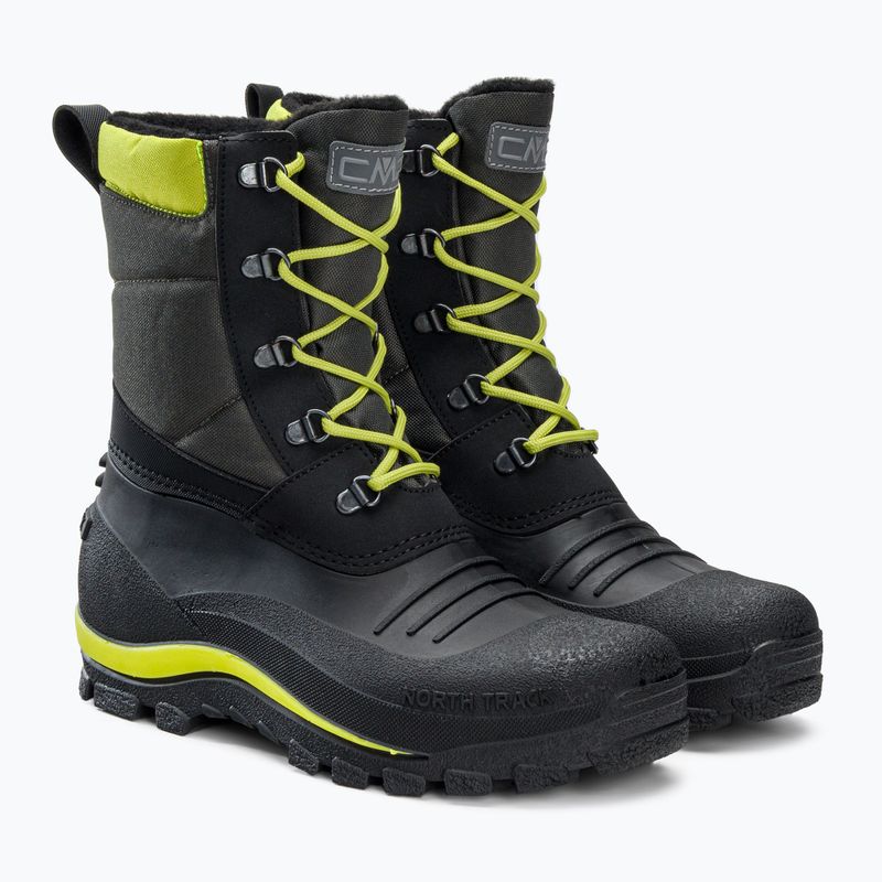 CMP Khalto Snowboots dětské trekové boty šedozelené 30Q4684 4