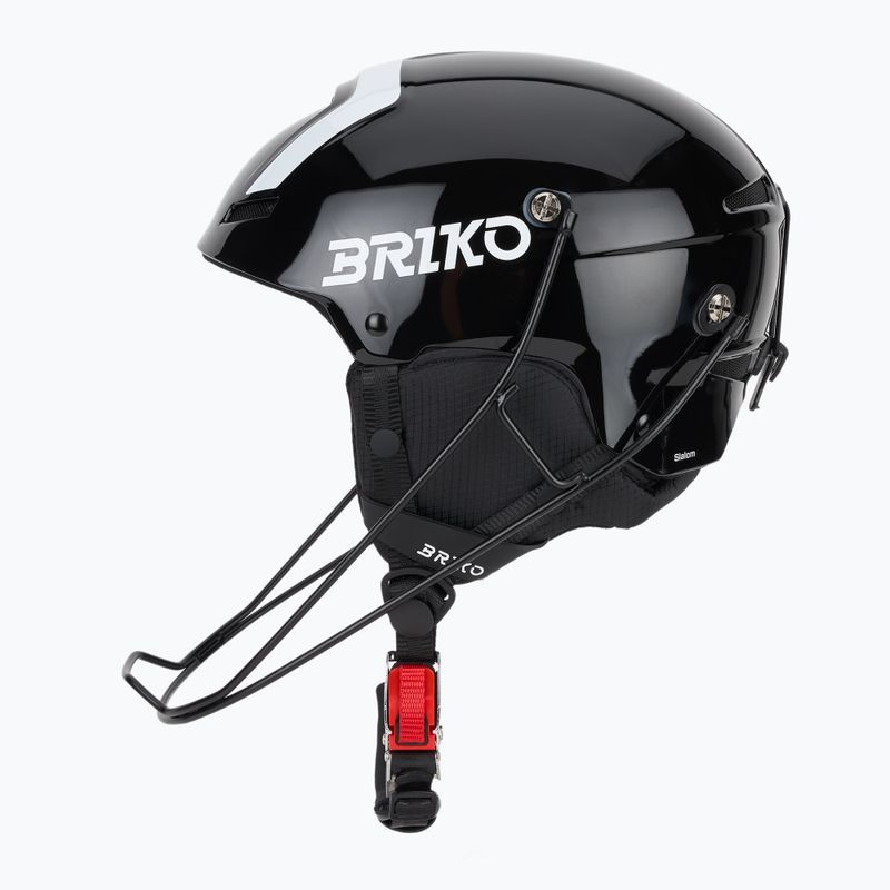 Lyžařská helma Briko Slalom Epp 2.0 shiny black/white 3