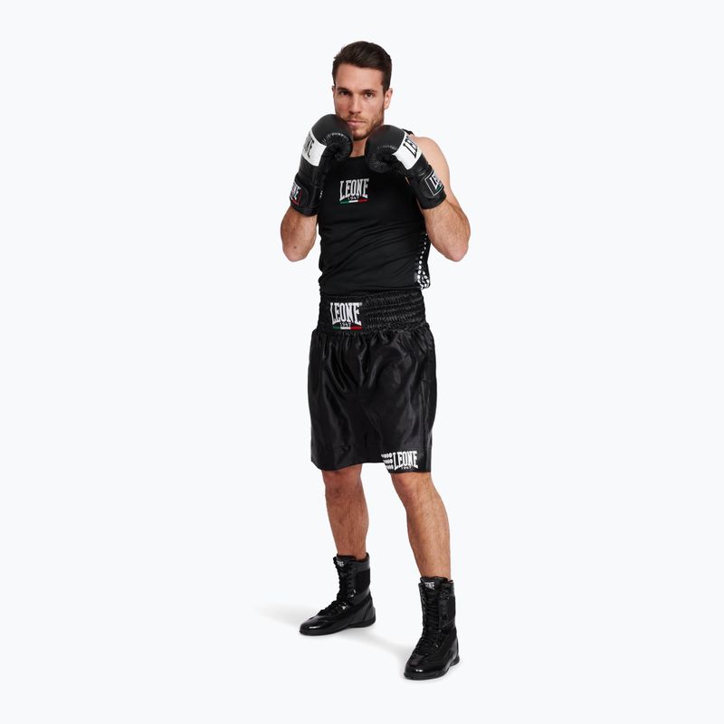 Boxerské šortky LEONE 1947 Italy Boxing AB737 black 2