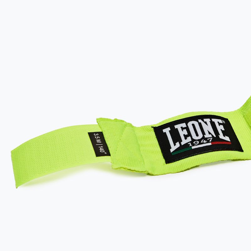 Boxovací bandáže Leone 1947 Hand Wraps 350 cm fluo yellow 5