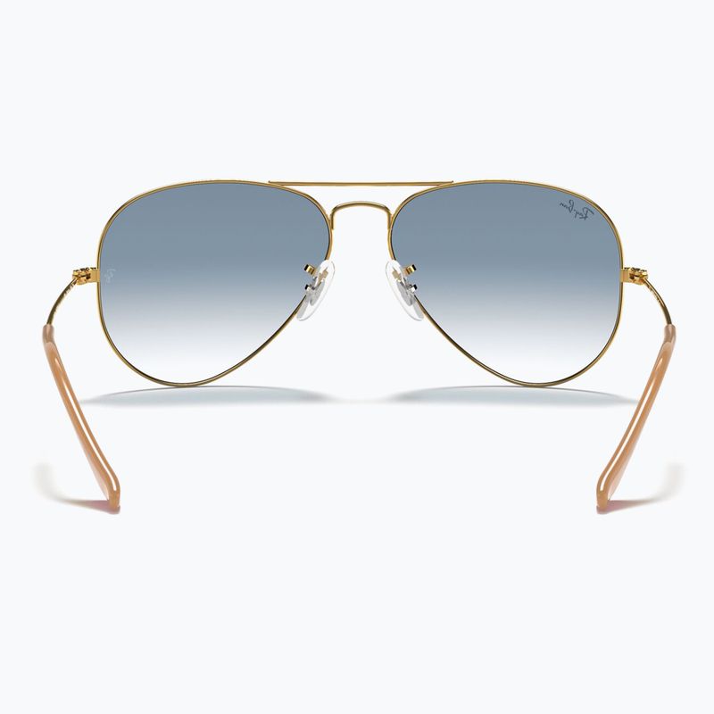 Sluneční brýle Ray-Ban Aviator Classic arista gold/light blue 5