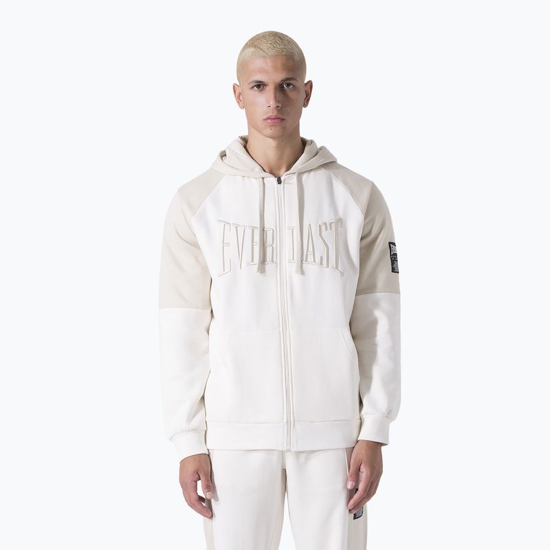 Pánská mikina Everlast Neutrals Full Zip dusty white/light beige