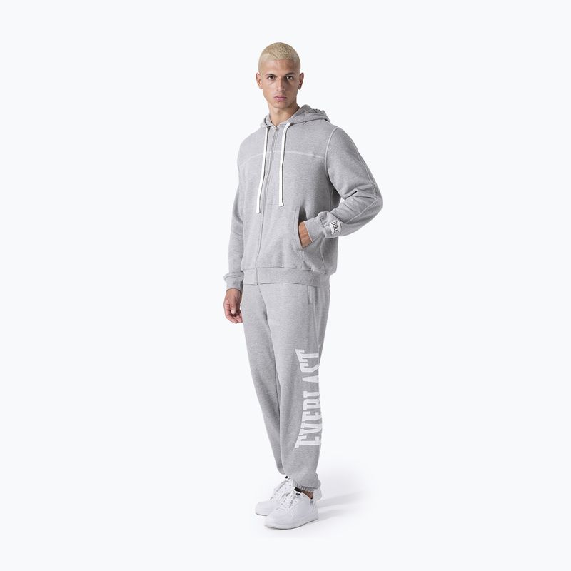 Pánská mikina Everlast Exclusive Full Zip grey/melange 2