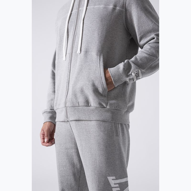 Pánská mikina Everlast Exclusive Full Zip grey/melange 5