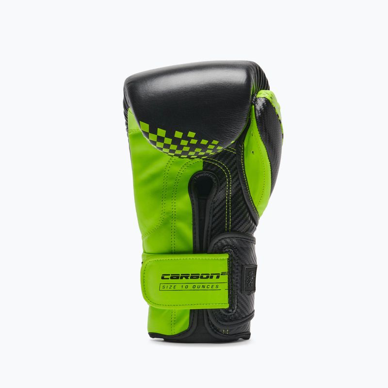 Boxerské rukavice Leone Carbon22 černo-zelené GN222 9