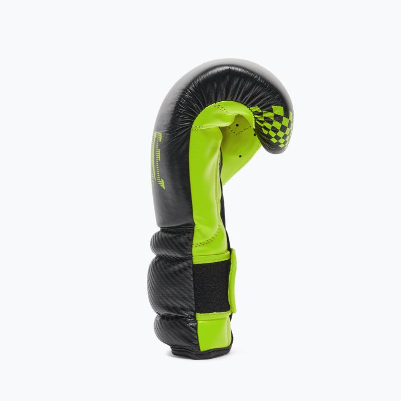 Boxerské rukavice Leone Carbon22 černo-zelené GN222 10