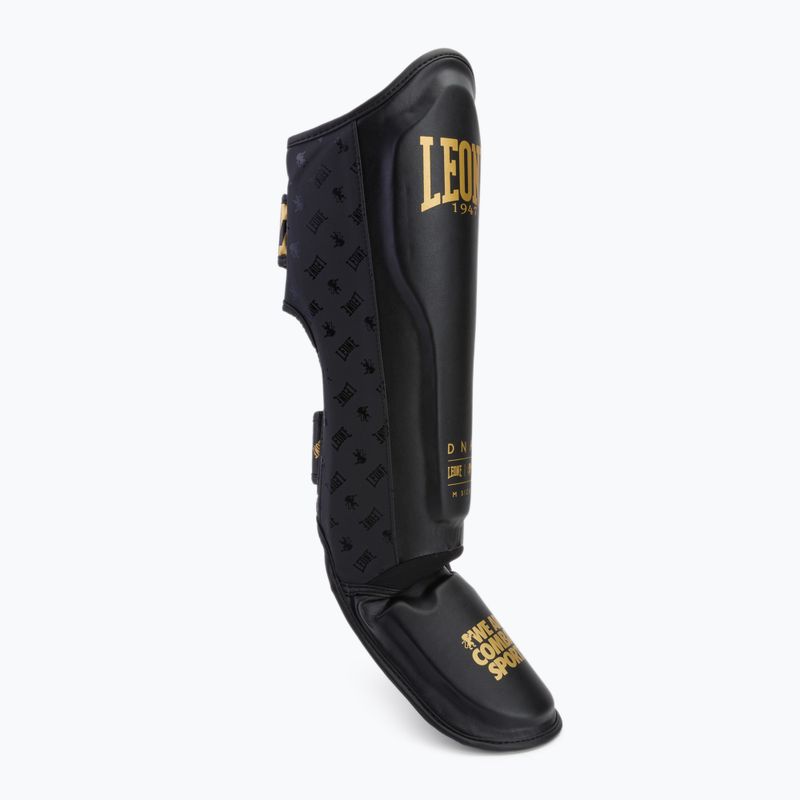 Chrániče holení Leone Dna tibia protectors black PT177 2