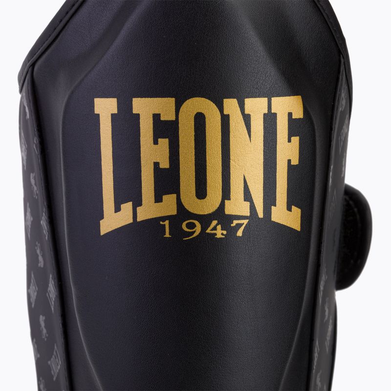 Chrániče holení Leone Dna tibia protectors black PT177 5
