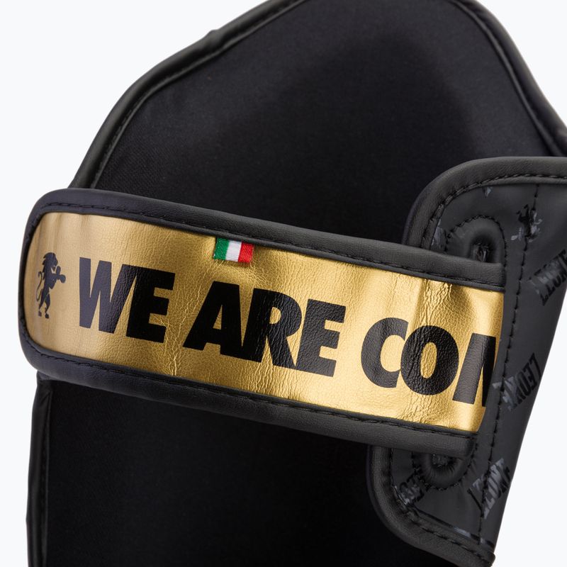 Chrániče holení Leone Dna tibia protectors black PT177 6