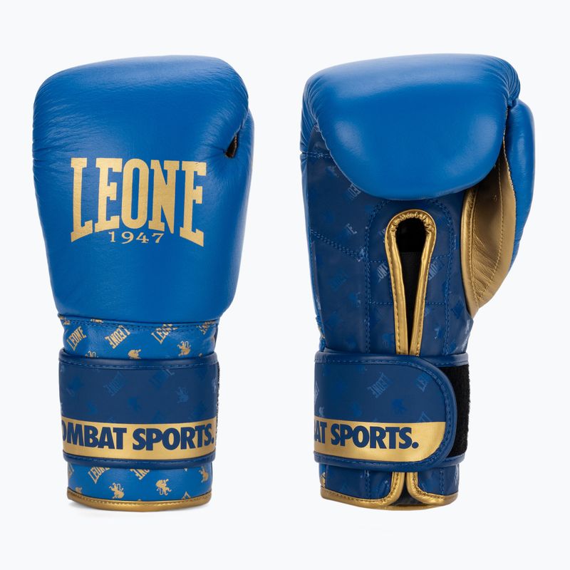 Boxerské rukavice LEONE 1947 Dna blue