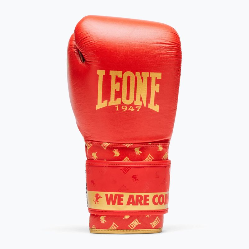 Boxerské rukavice LEONE 1947 Dna rosso/red 6