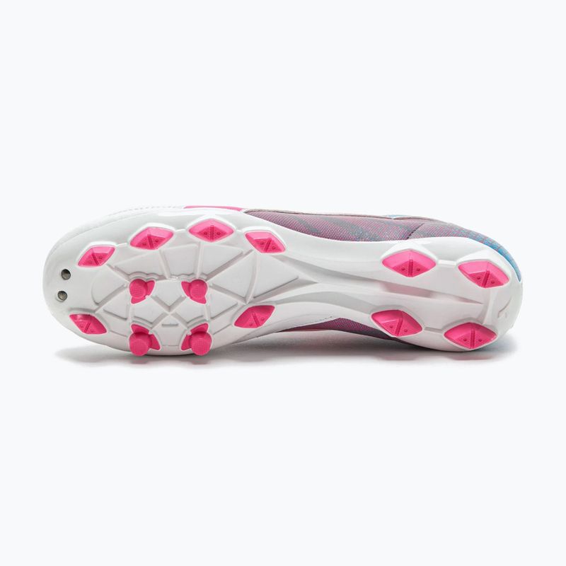 Pánské kopačky Diadora Brasil Elite Veloce GR LPU white/pink fluo/blue fluo 14