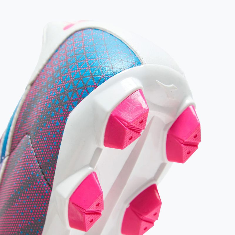 Pánské kopačky Diadora Brasil Elite Veloce GR LPU white/pink fluo/blue fluo 16