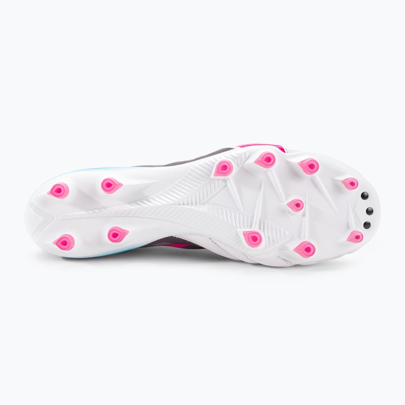 Pánské kopačky Diadora Brasil Elite Veloce GR ITA LPX white/pink fluo/blue fluo 5