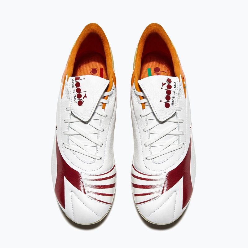 Pánské kopačky Diadora Maximus Elite ITA T SLX white/chili pepper/russet orange 10