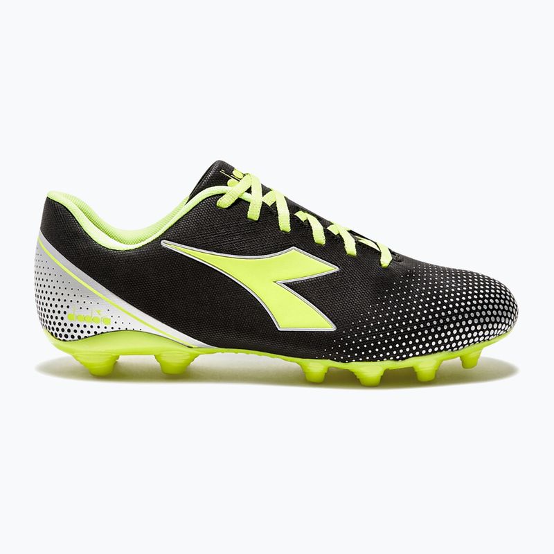 Pánské kopačky Diadora Pichichi 7 MG14 black/yellow fl dd/silver dd 8