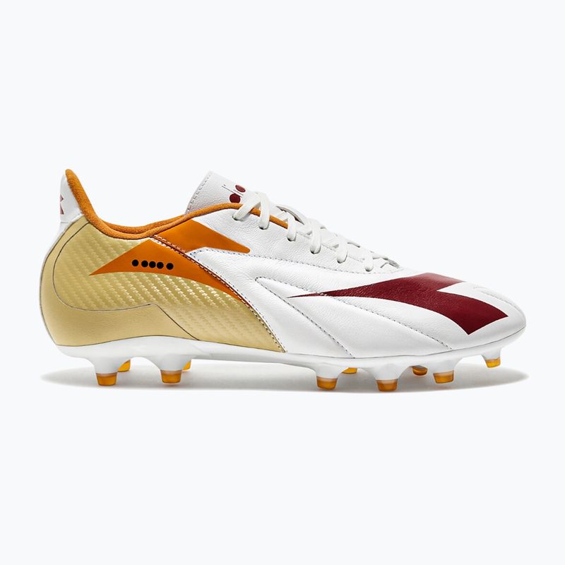 Pánské kopačky  Diadora Maximus LT SLP12 white/chili pepper/russet orange 8
