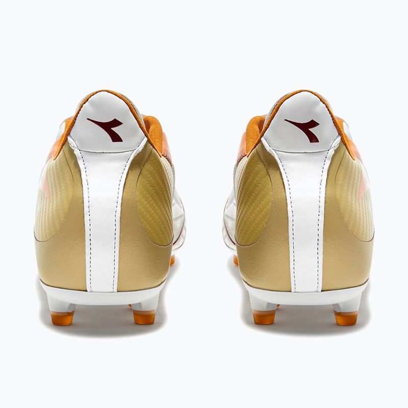 Pánské kopačky  Diadora Maximus LT SLP12 white/chili pepper/russet orange 9
