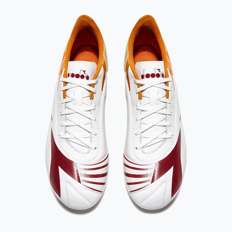 Pánské kopačky  Diadora Maximus LT SLP12 white/chili pepper/russet orange 10