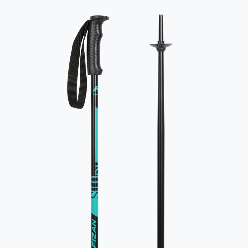 Lyžařské hole Fizan Storm light blue 3