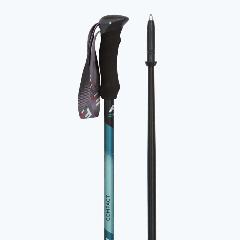 Trekové hole  Fizan Compact water green 3
