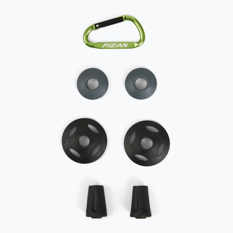 Trekové hole  Fizan Compact water green 7