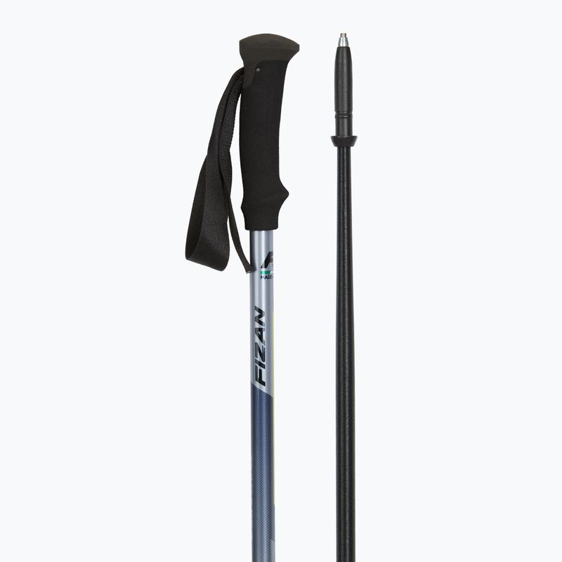 Trekové hole Fizan Trek Pro grey/yellow 3