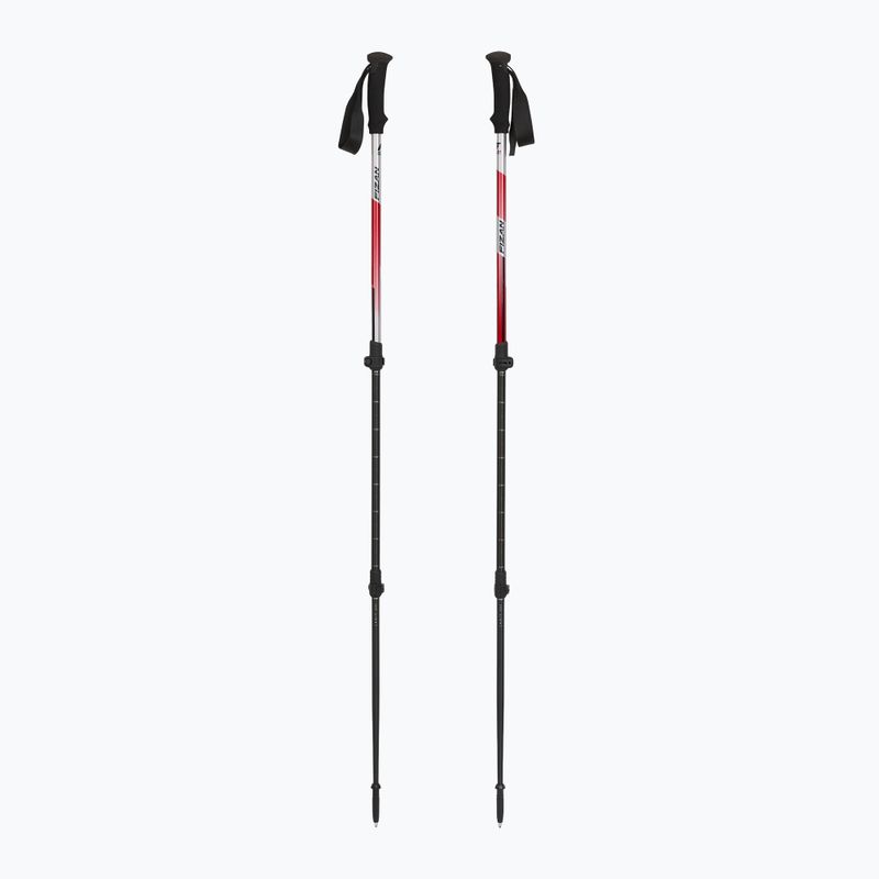 Trekové hole Fizan Trek Pro L dark red