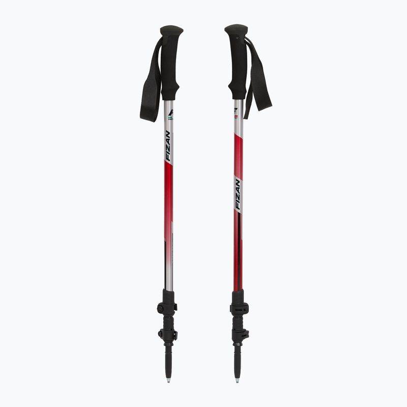 Trekové hole Fizan Trek Pro L dark red 5