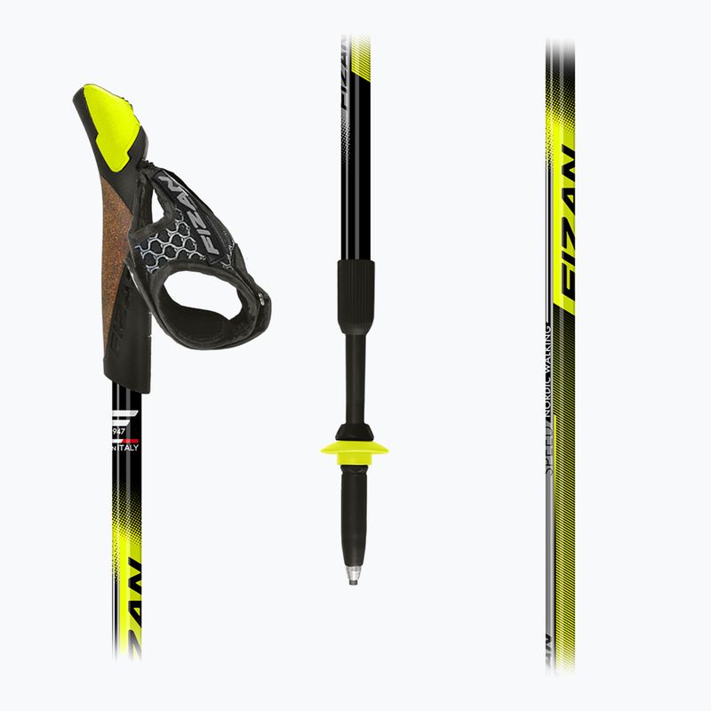Hole na Nordic Walking Fizan Speed yellow 12