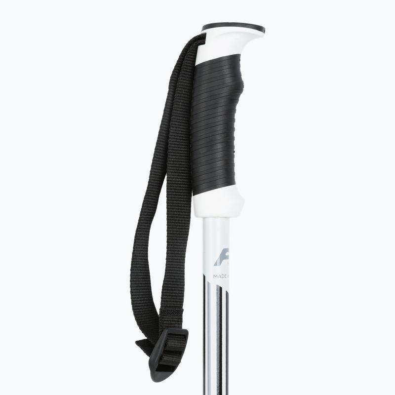 Lyžařské hole Fizan Action Pro white 2