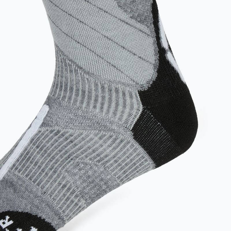 Pánské lyžařské ponožky UYN Ski One Merino grey melange/white 3