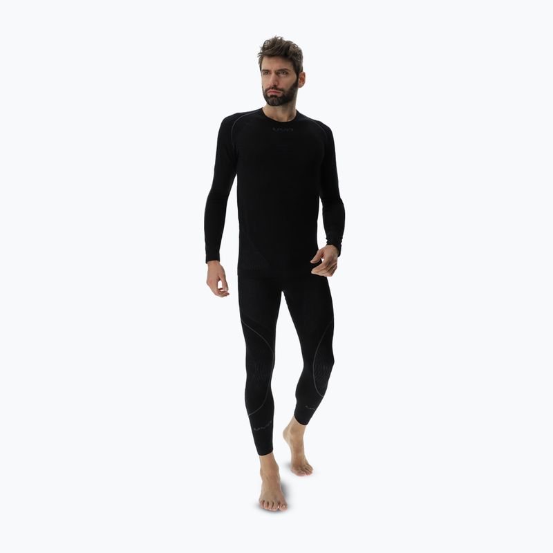 Pánská termoakční mikina UYN Evolutyon Biotech black 2