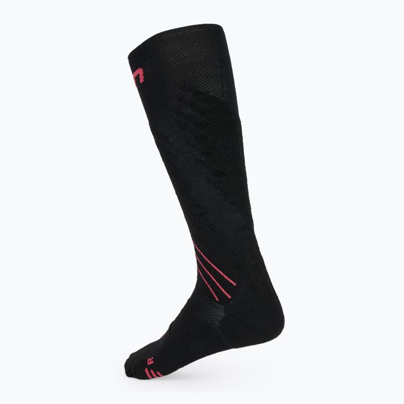 Pánské lyžařské ponožky UYN Ski One Comfort Fit black/pink 2