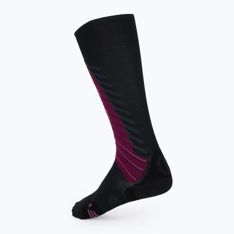 Dámské lyžařské ponožky UYN Ski One Biotech black/purple 2