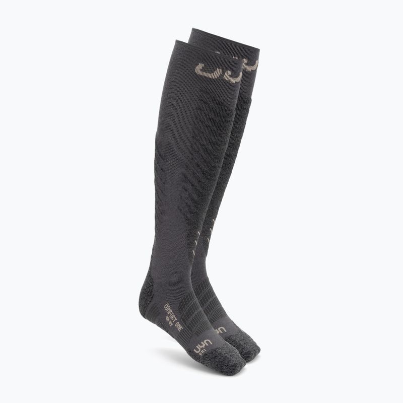 Pánské lyžařské ponožky UYN Ski One Comfort Fit grey/melange