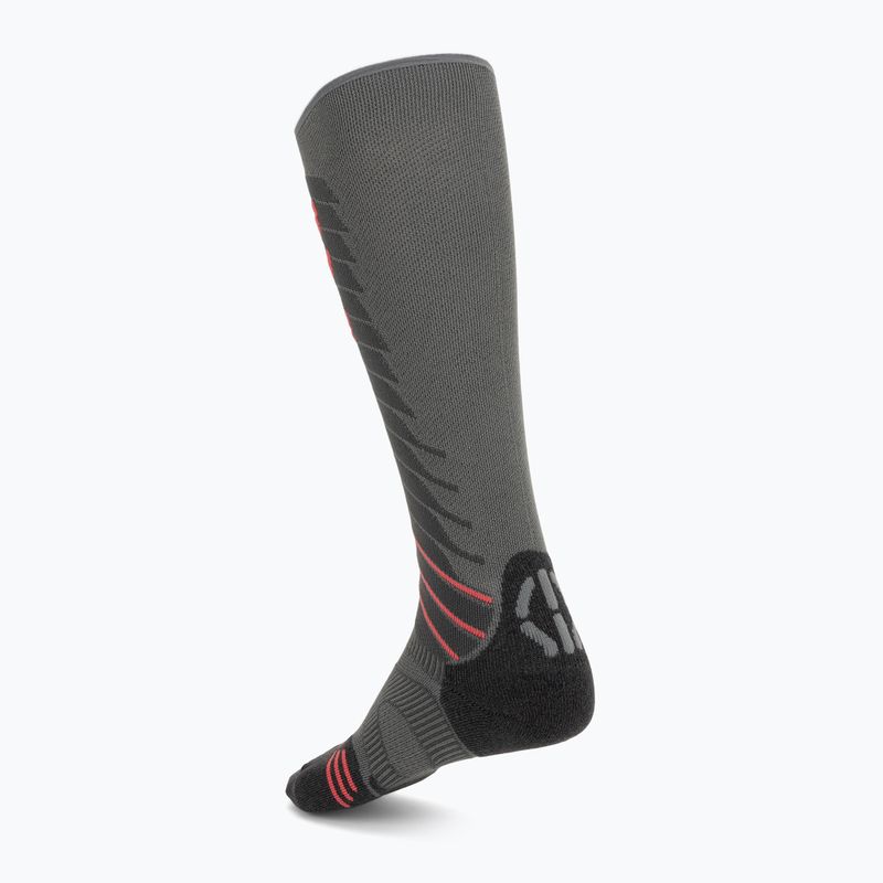 Dámské lyžařské ponožky UYN Ski Evo Race One grey/pink 2