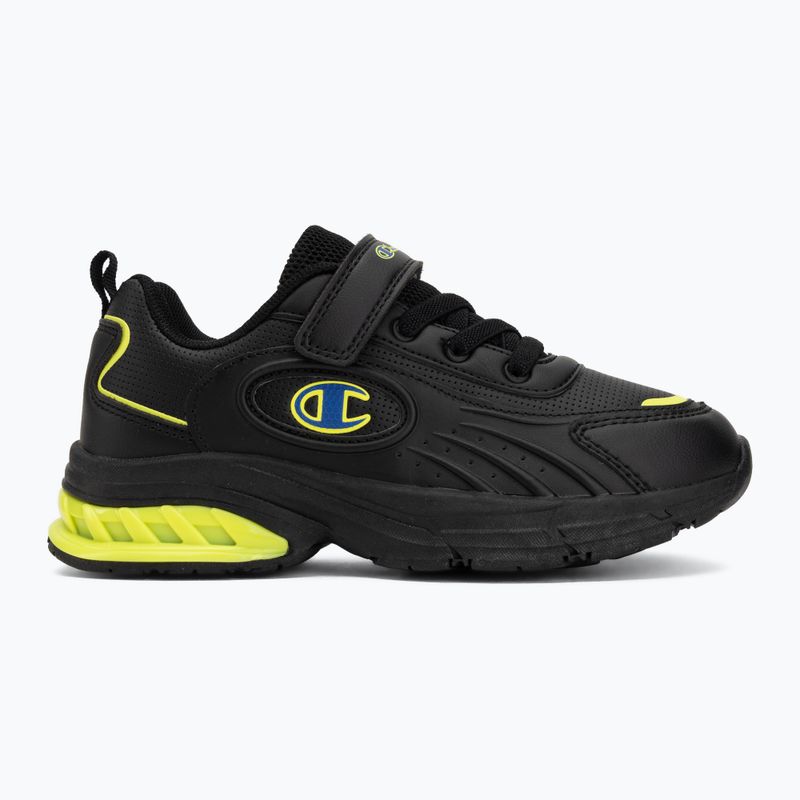 Dětské boty do vody Champion Eagle Run PS Low Cut new black/deep zaffre blue/fall leaf 2