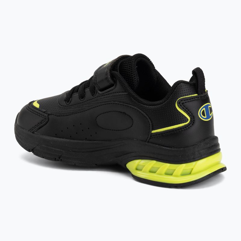 Dětské boty do vody Champion Eagle Run PS Low Cut new black/deep zaffre blue/fall leaf 3