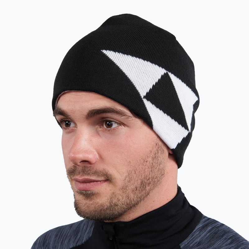 Zimní čepice Fischer Logo Reversible Beanie black 5