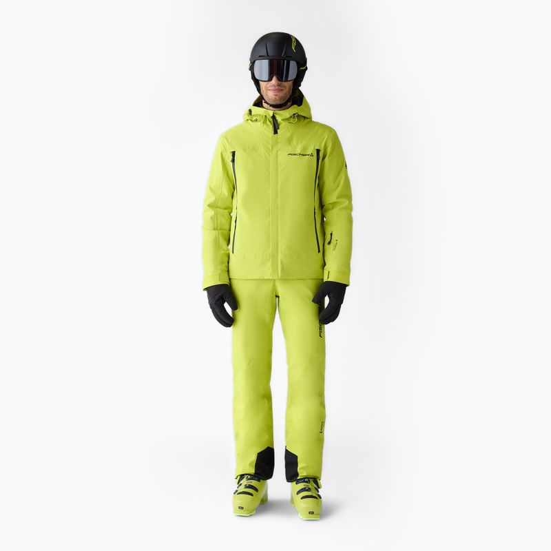 Pánská lyžařská bunda Fischer Rush Jacket fischer yellow 2