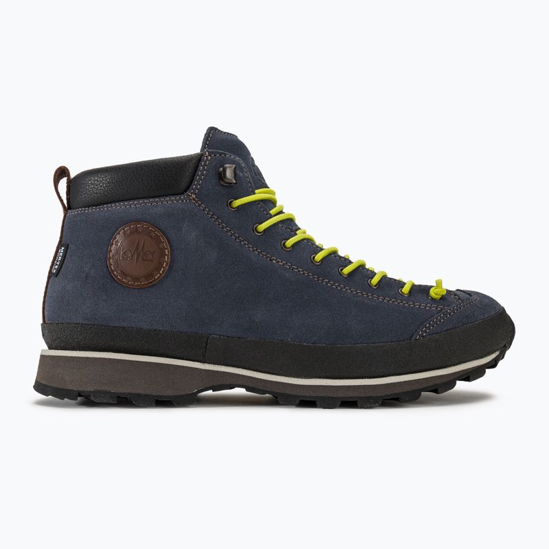 Pánské turistické boty Lomer Bio Naturale Mid Mtx Suede flag/lime 2