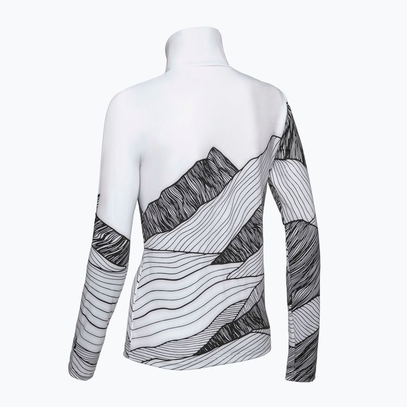 Dámská mikina DOTOUT Peaks print outline col/black beauty 9
