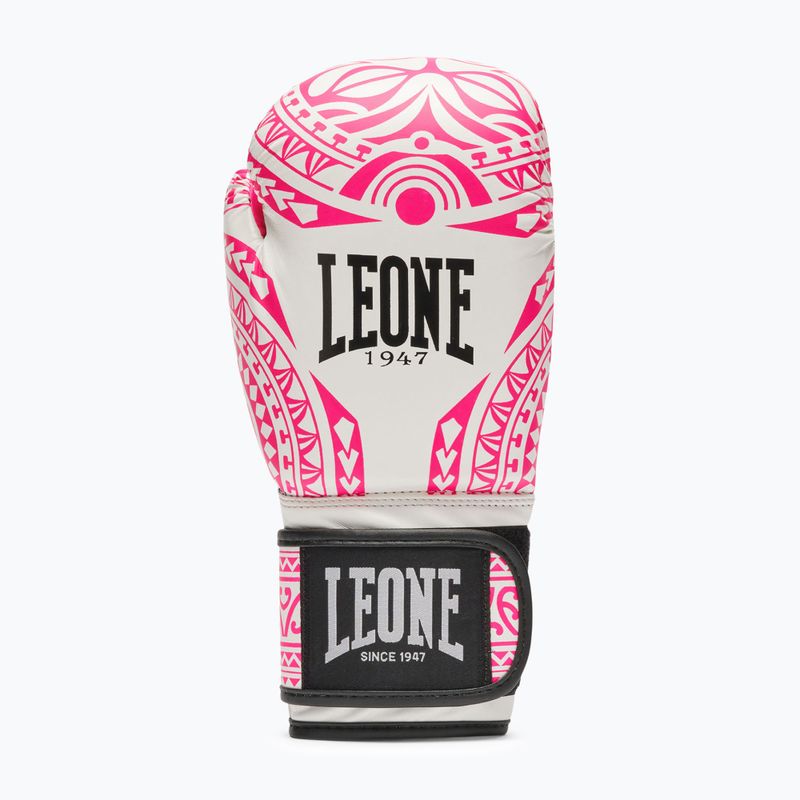 Boxerské rukavice LEONE 1947 Haka white 3