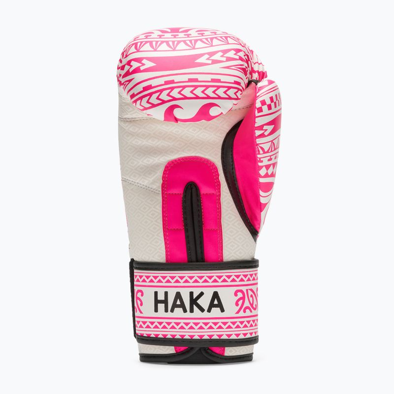Boxerské rukavice LEONE 1947 Haka white 4